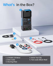 LABART LC1020E High Precision Handheld Digital Bridge LCR ESR Tester