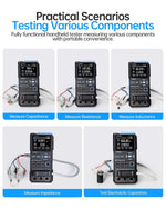 Load image into Gallery viewer, LABART LC1020E High Precision Handheld Digital Bridge LCR ESR Tester