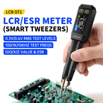 Load image into Gallery viewer, LABART LCR-ST1 Smart LCR Meter Tweezer 10kHz SMD Component Tester ESR, Resistance, Capacitance &amp; Inductance Meter