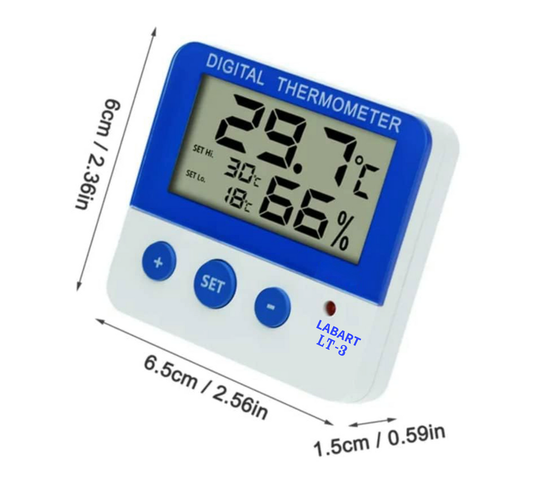 Fridge Freezer Thermometer Max/Min Memory & Alarm, LT-3