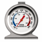 Load image into Gallery viewer, LABART Oven Thermometer, 0-300°C/100-600°F Smoker Temperature Gauge