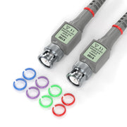 LABART Oscilloscope Probe P6100 100MHz with Accessory Kit 1X 10X Alligator Clip for HP Tektronix Rigol Atten Owon Siglent P6100