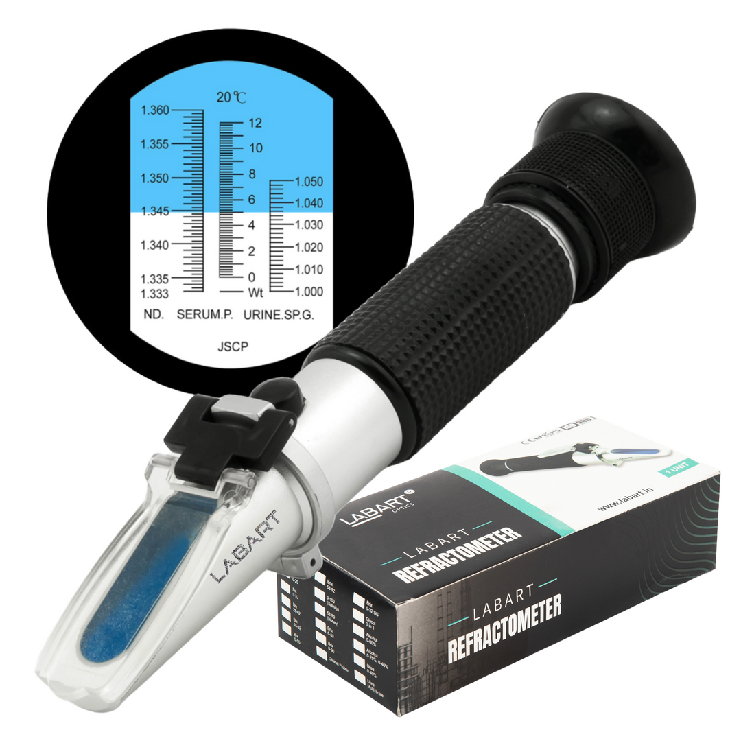 LABART Clinical Refractometer, 0~12g/100ml Serum Protein LRC-200A