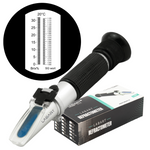 Load image into Gallery viewer, LABART Copper Refractometer for Beer Wine, Dual Scale S.G. 1.000-1.130 and Brix 0-32%
