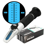 Load image into Gallery viewer, LABART Copper Brix Refractometer Brix 0-80%
