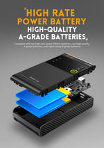 Load image into Gallery viewer, LABART Battery Spot Welder, 5000m Portable Handheld Spot Welder Double Pulse 4 Combination Gears Adjustable Spot Welding 0.1mm-0.25mm SWM-10