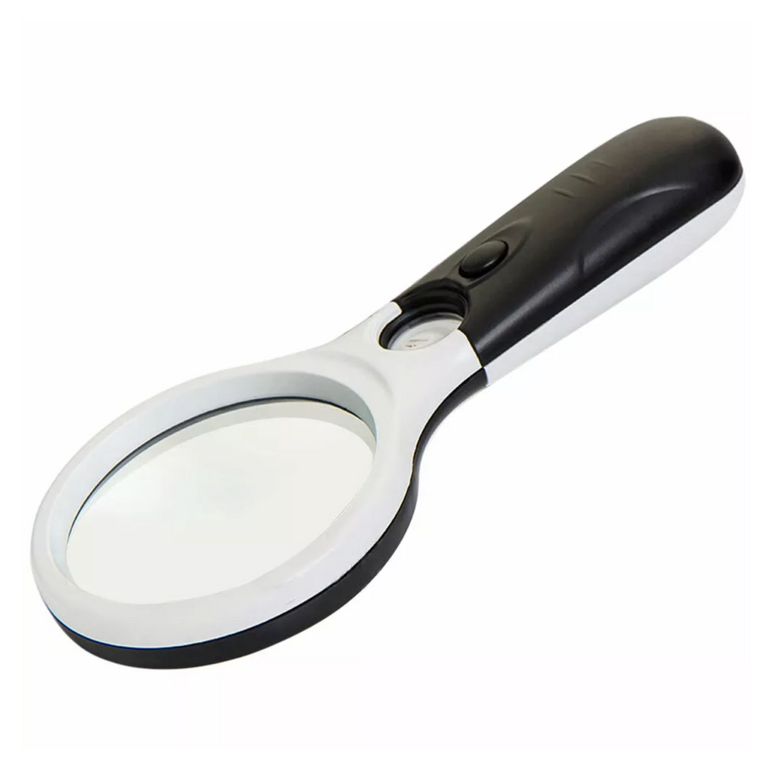 LABART™ Magnifying Glass with Light, LED Magnifier with 3X 45X Magnification