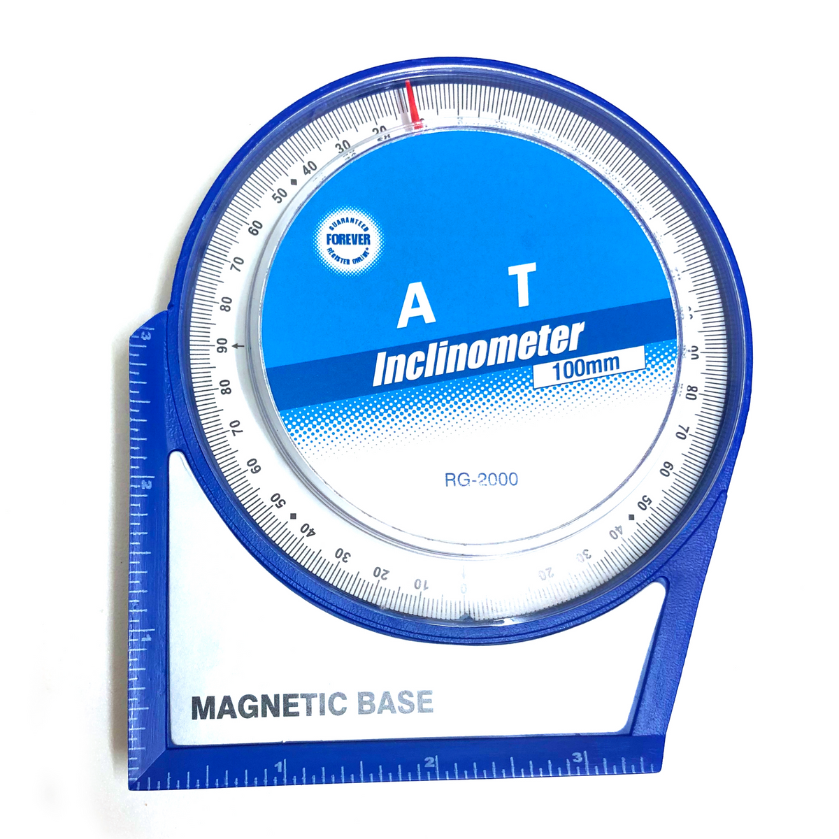 Magnetic Base Inclinometer Protractor Tilt Level Meter Angle Finder AT ...