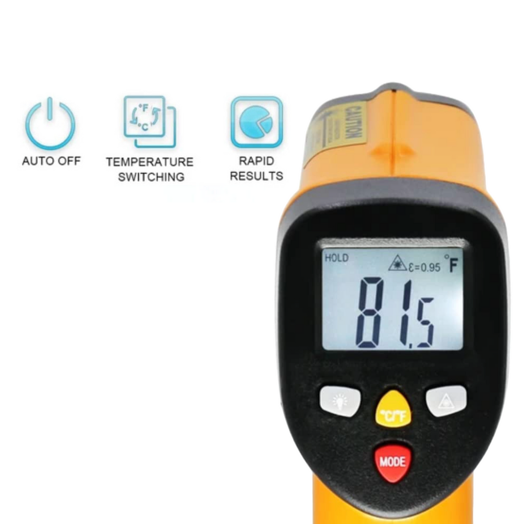 IR thermometer with dual laser Temperature -50℃~650℃ HT817