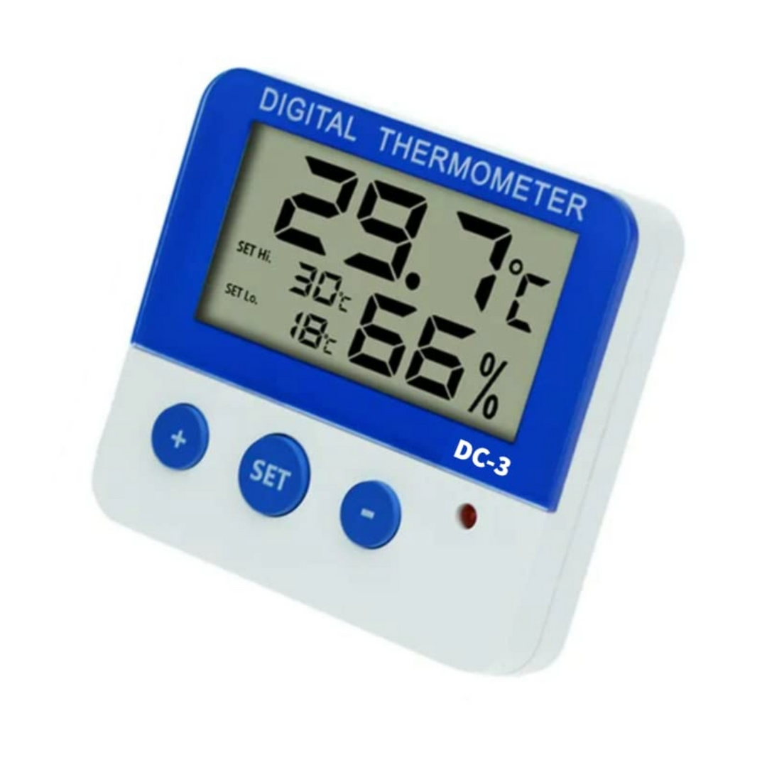 Fridge Freezer Thermometer Max/Min Memory & Alarm, DC-3