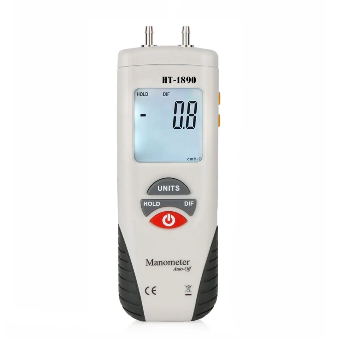 Digital Manometer Professional Air Pressure Gauge Range ±2 psi (HT-189 ...