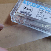 Stage Micrometer and Ocular Horizontal Slide (1 mm 100 Division)