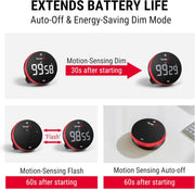ThermoPro TM04 Digital Kitchen Timer with 99 Hour Range Large LED Display Strong Magnetic Stand