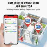 Load image into Gallery viewer, TP393B Digital Thermo-Hygrometer With Bluetooth Connectivity For Mobile App