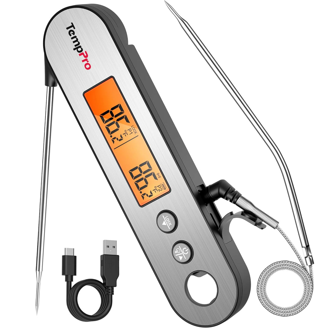 ThermoPro TP610 Instant Read Dual Probe Thermometer