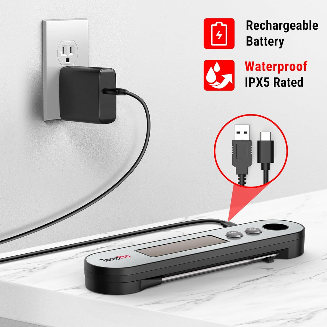 ThermoPro TP610 Instant Read Dual Probe Thermometer