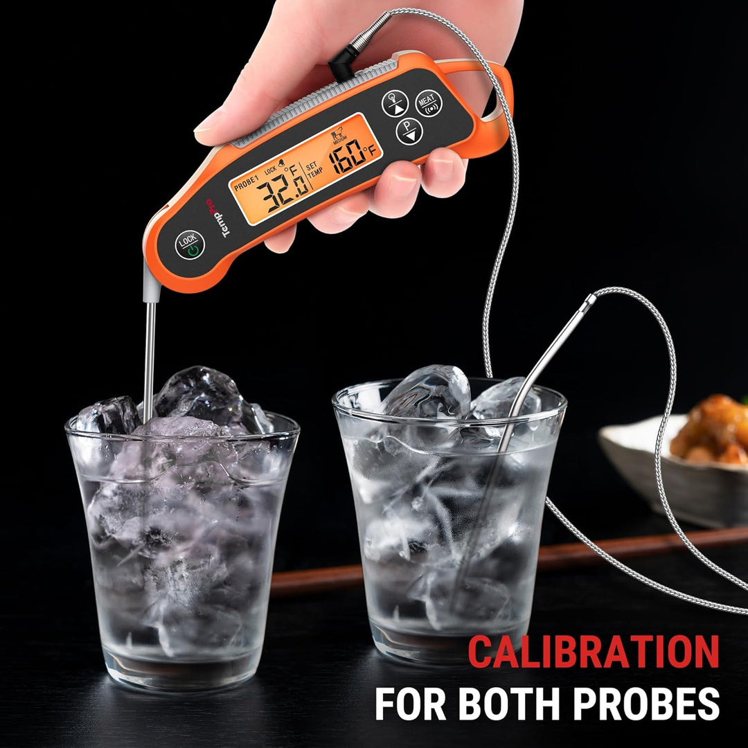 ThermoPro TP710 Dual Probe Waterproof Meat Thermometer for Cooking & BBQ