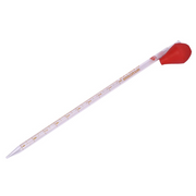 10 ml Serological Pipettes with Clear Graduations with Rubber Bulb