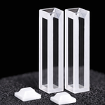 Load image into Gallery viewer, LABART™ 10mm Pathlength, 0.70ml Quartz Fluorometer Cuvette, 4 Windows LFL2Q-514