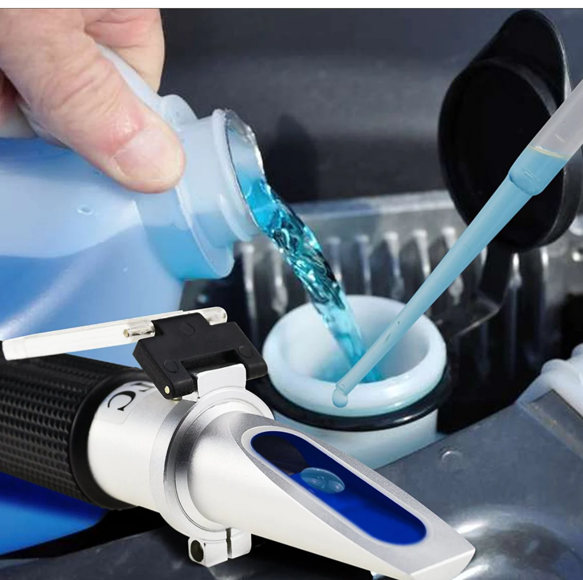 LABART Refractometer Urea Adblue DEF Exhaust Fluids with ATC