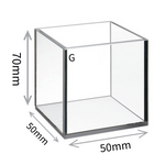 Load image into Gallery viewer, LABART™ Glass Cuvette, 50*50*70mm Absorption Cell 4 Side Clear Windows LGS505070
