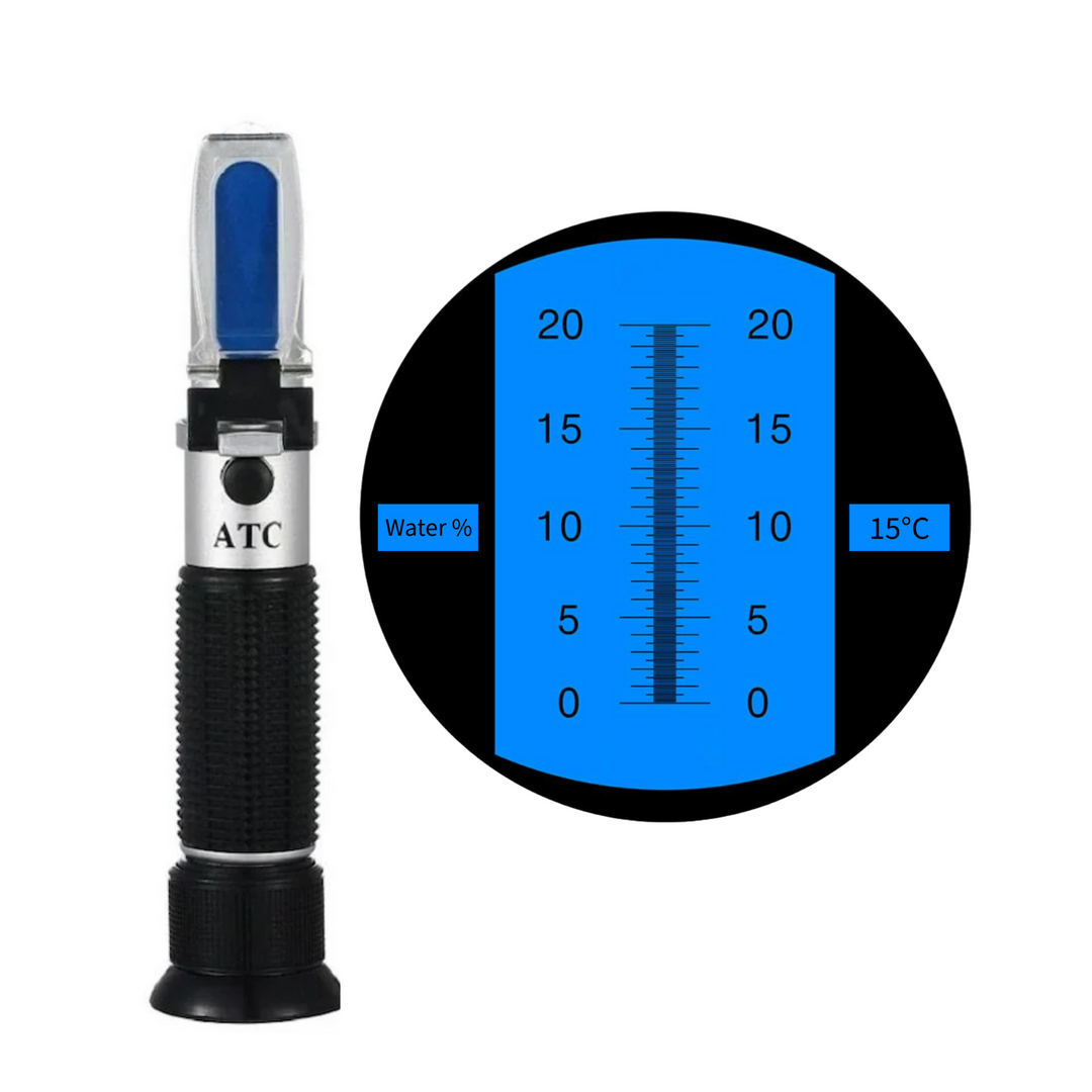 Refractometer for Estimation of water content in (cow) milk ELR-20