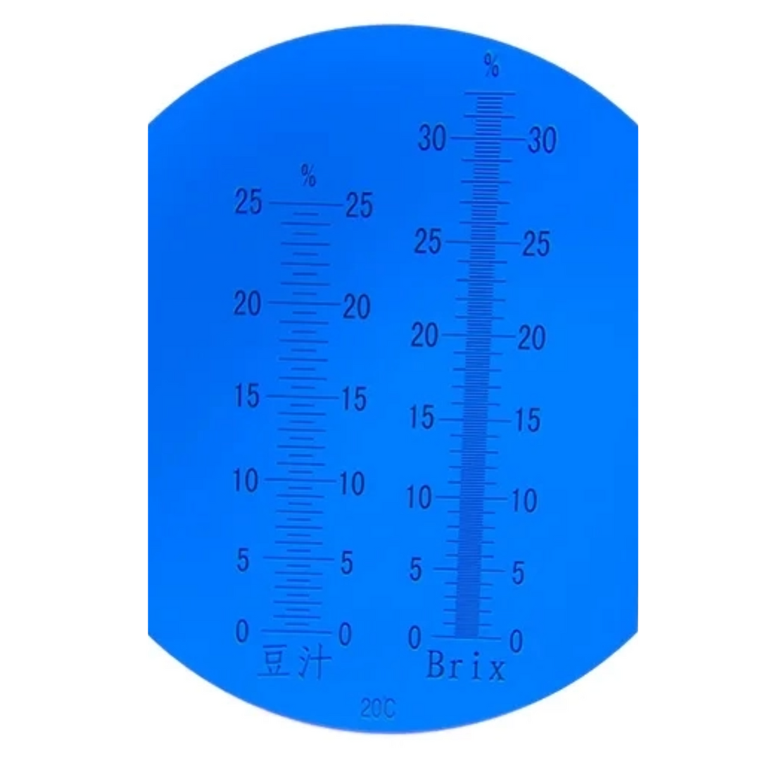 Optical Refractometer for milk 0-25% Soybean 0-32% Brix