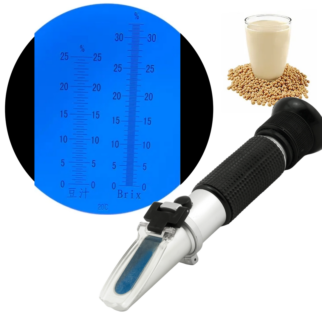 Optical Refractometer for milk 0-25% Soybean 0-32% Brix