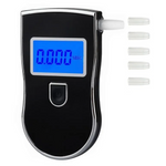 Load image into Gallery viewer, Digital Breathalyzer, Professional Alcohol Tester with 5 Mouthpieces AT-818
