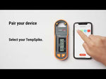 Load and play video in Gallery viewer, LABART TempSpike 600 ft Wireless Meat Thermometer with Ultra-Thinner Probe TP971