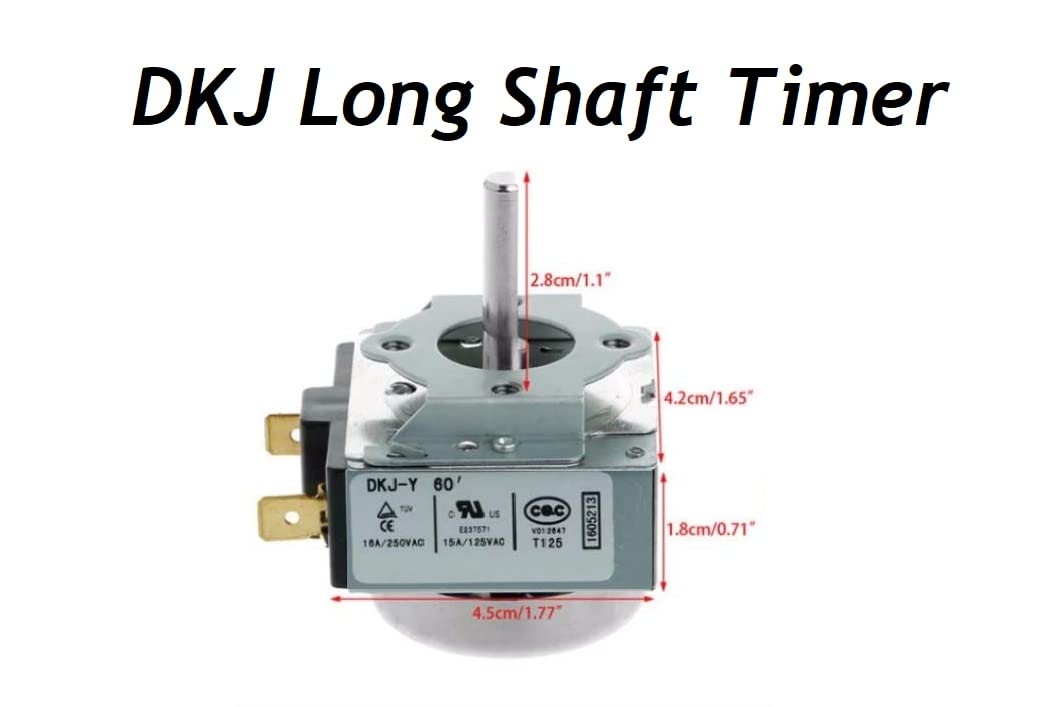 LABART DKJ-Y 60 XT OTG 1-60 Minutes Timer Switch Long Shaft with Bell